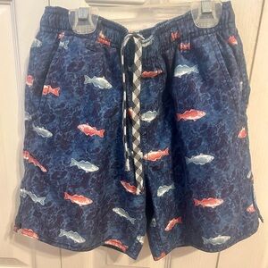 Boys youth medium Aftco swim shorts.